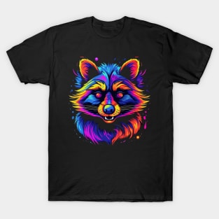 Raccoon Smiling T-Shirt